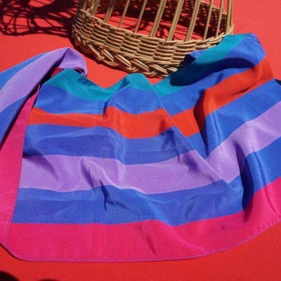 Colorful Striped Scarf - Picture 5 of 6